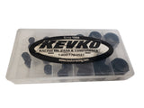 K117 Plug Kit & K118 Cap Kit <br> Aluminum AN Plug & Cap Kits