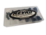 K117 Plug Kit & K118 Cap Kit <br> Aluminum AN Plug & Cap Kits
