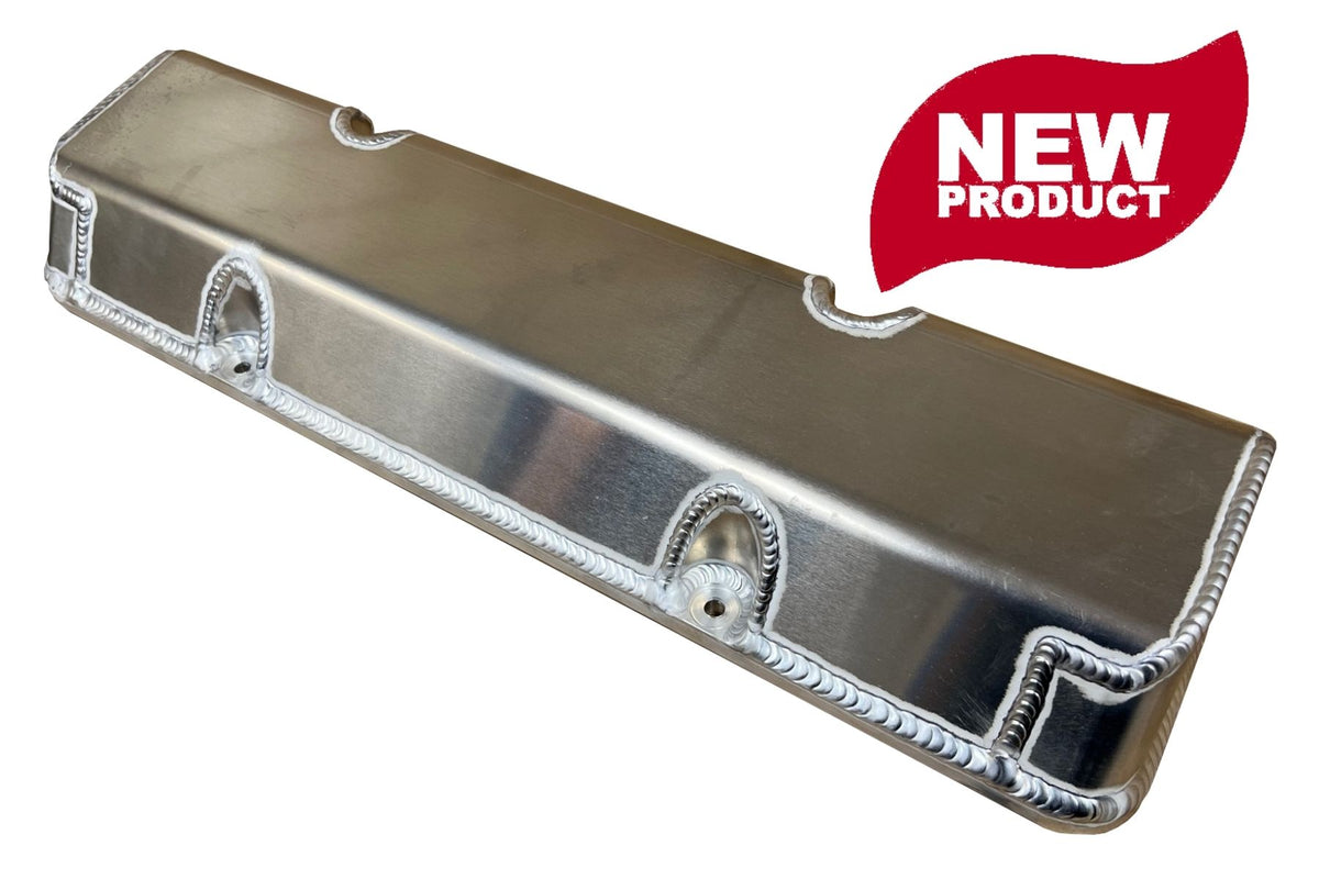 VC208 Right SBC LowPro Fabricated Aluminum Valve Cover KEVKO