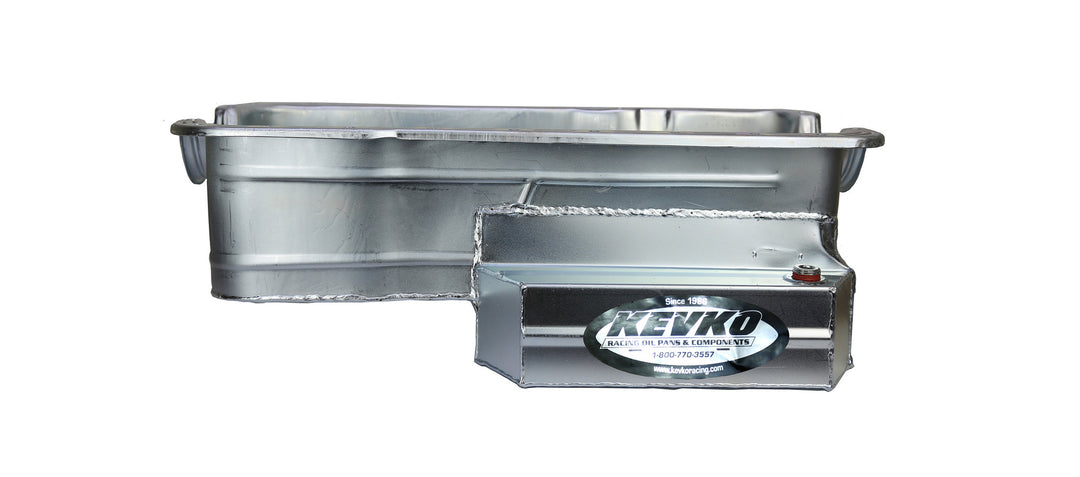 Unplated Oil Pan For Ford 351W Engine | Part #R9532RAW | Raw Steel Construction