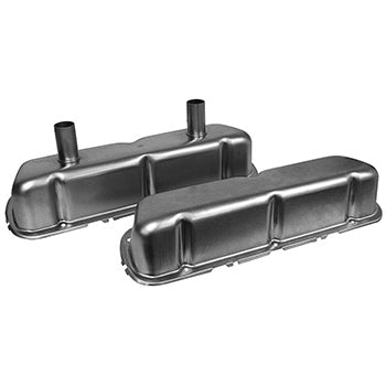 VC210 <br> Ford Raw Steel Circle Track Valve Covers